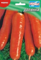 Насіння морква Долянка пізня (Польща) (максипакет 10г)