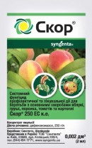 Фунгицид системного и профилактического действия СКОР (защита плодовых, томатов и картофеля)