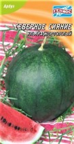 Семена арбуз Северное сияние ультраскороспелый (максипакет 10г)